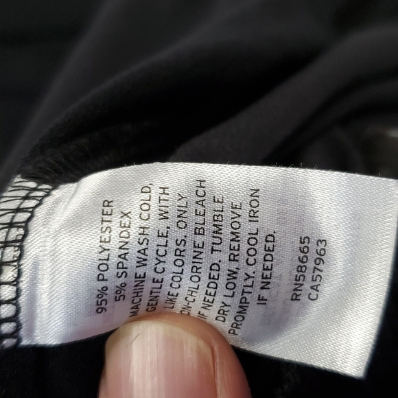 🆕️ NEW pants casual Halogen 1X in Black - Picture 4 of 11